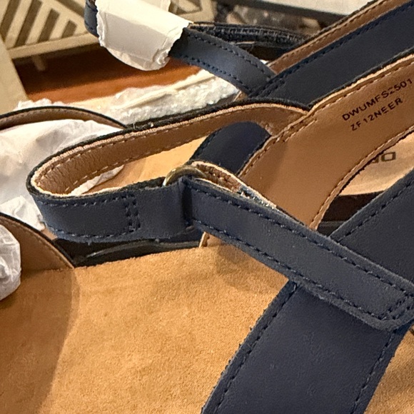 DREAM PAIRS Navy Closed Toe Arch Support Sandals/NIB/8.5 - Picture 13 of 16